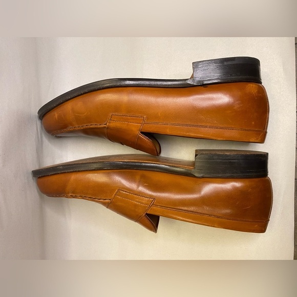 Cheaney brown/tan leather penny loafers old money classic - Picture 4 of 11